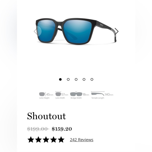 Smith - ChromaPop, Shoutout Sunglasses, Black Matte - Great condition - Picture 2 of 11